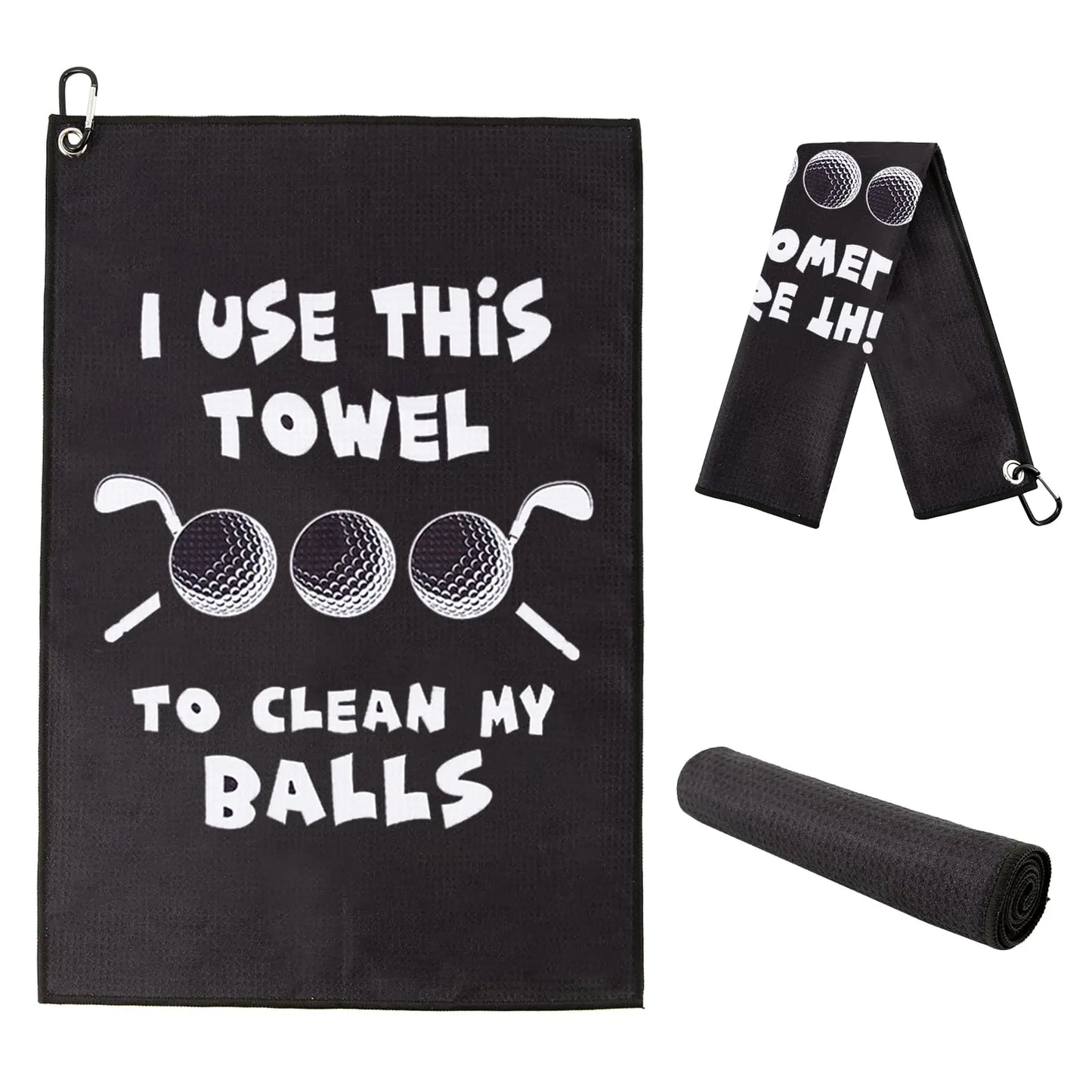 Cleaning Balls Golf Towel