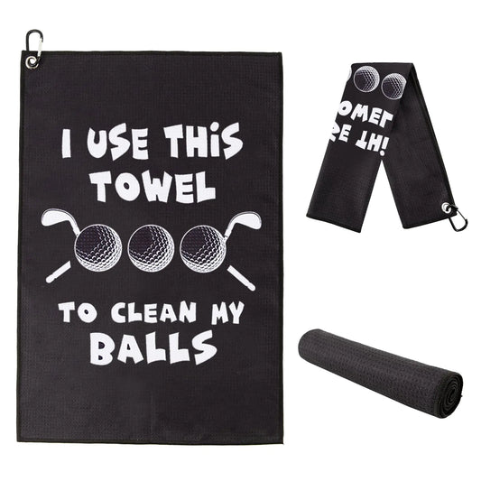 Cleaning Balls Golf Towel